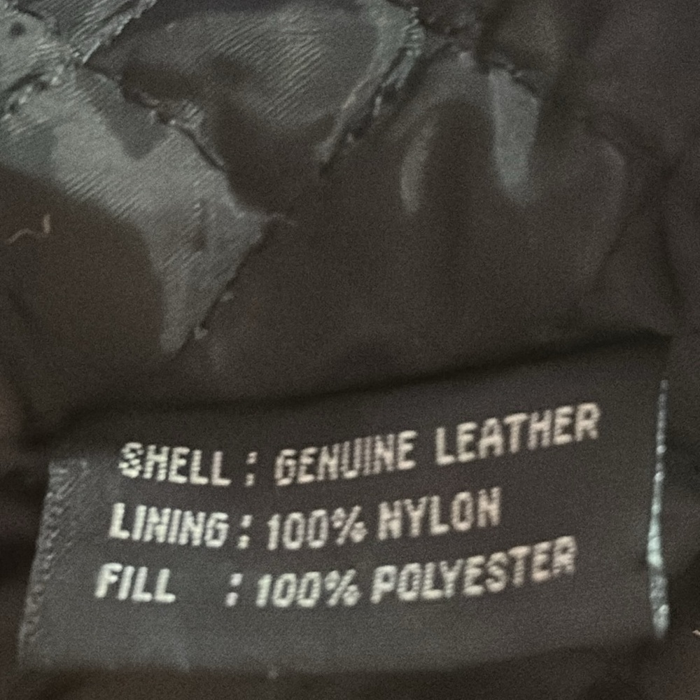 Women’s Winlit New York Black Genuine Leather Belted Jacket Coat Size Small - Picture 9 of 9